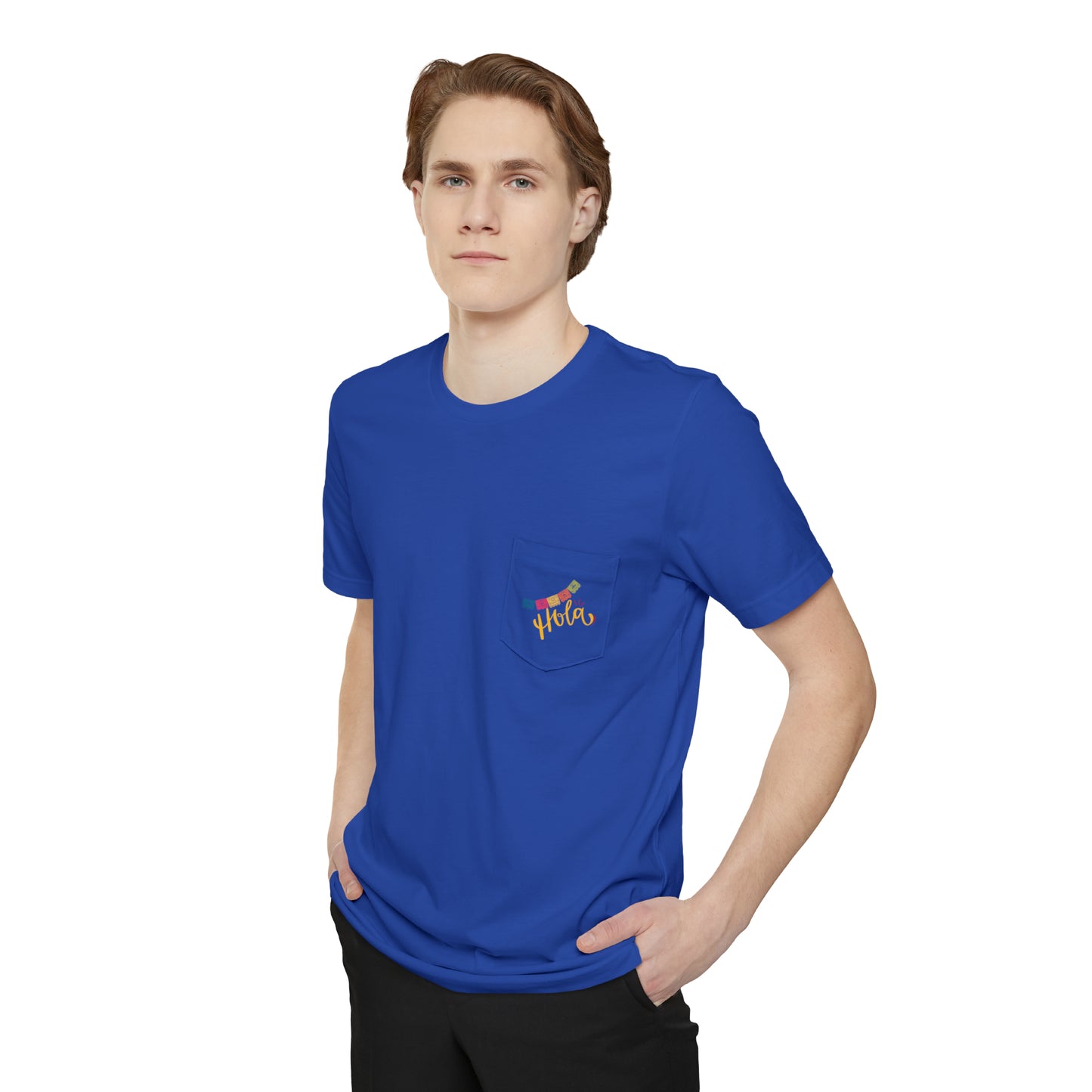 Hola Unisex Pocket T-shirt