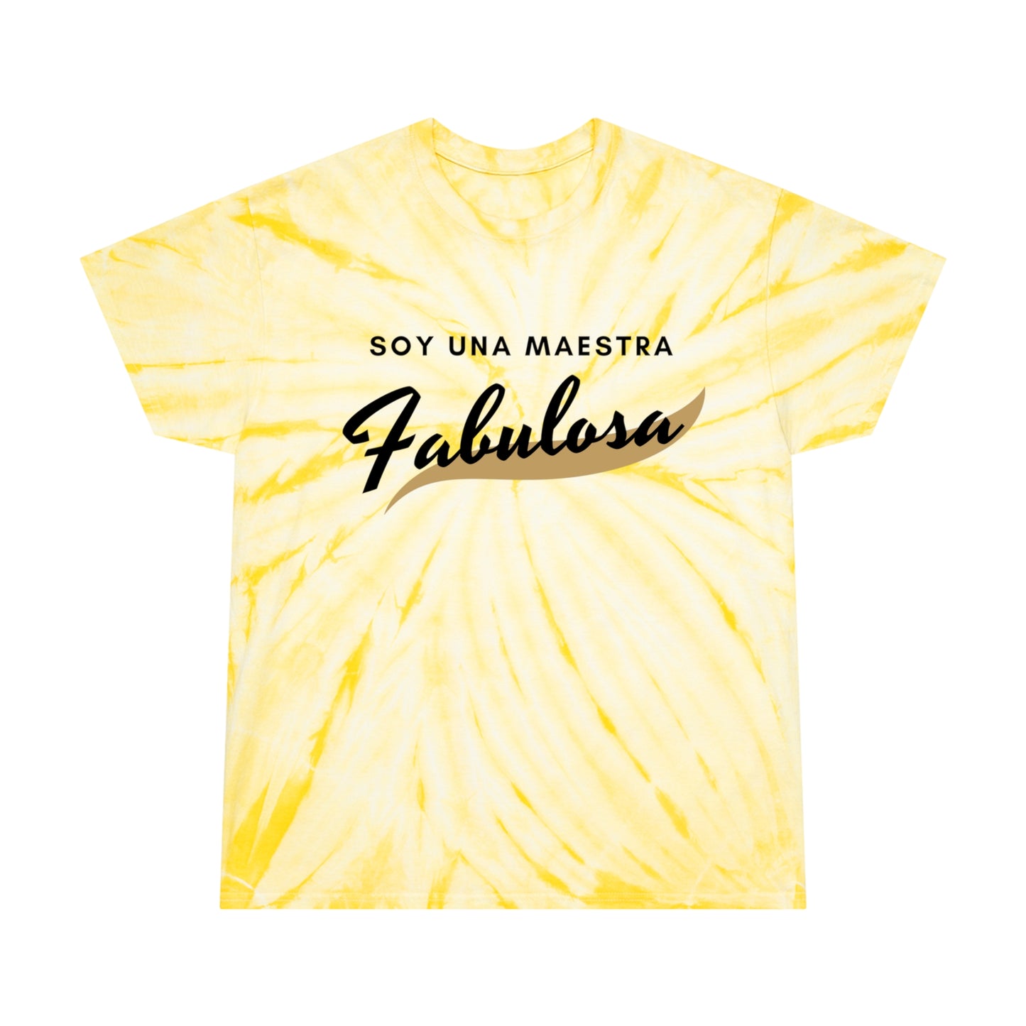 Spanish Teachers Tie-Dye Tee, Cyclone