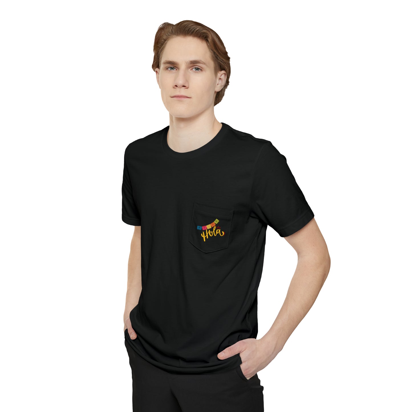 Hola Unisex Pocket T-shirt