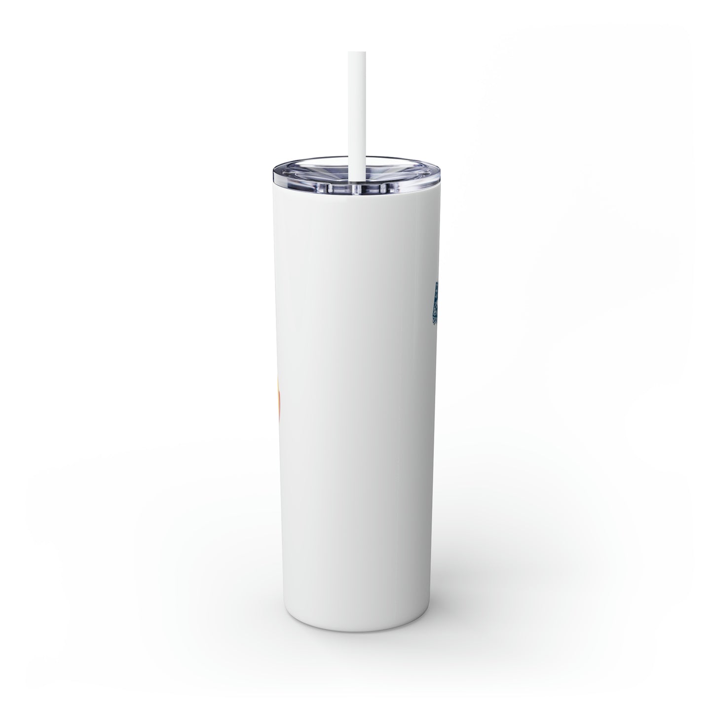 Hola Skinny Tumbler with Straw, 20oz