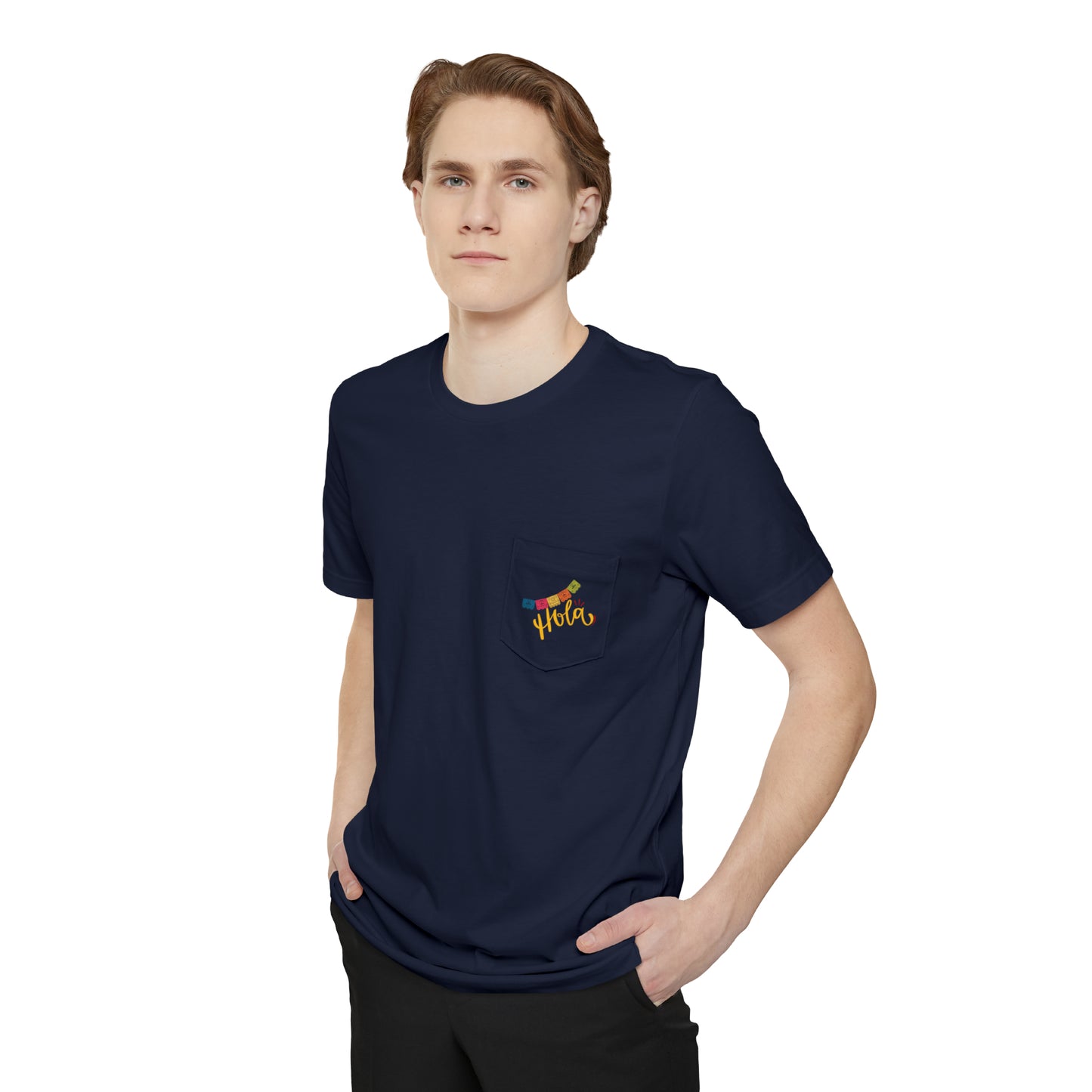 Hola Unisex Pocket T-shirt