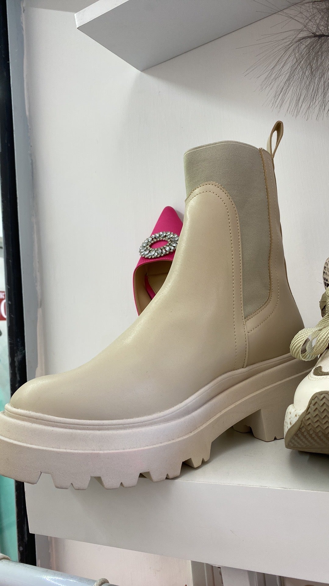 Designer platform Chelsea Boots for Women by Eugenia Molina