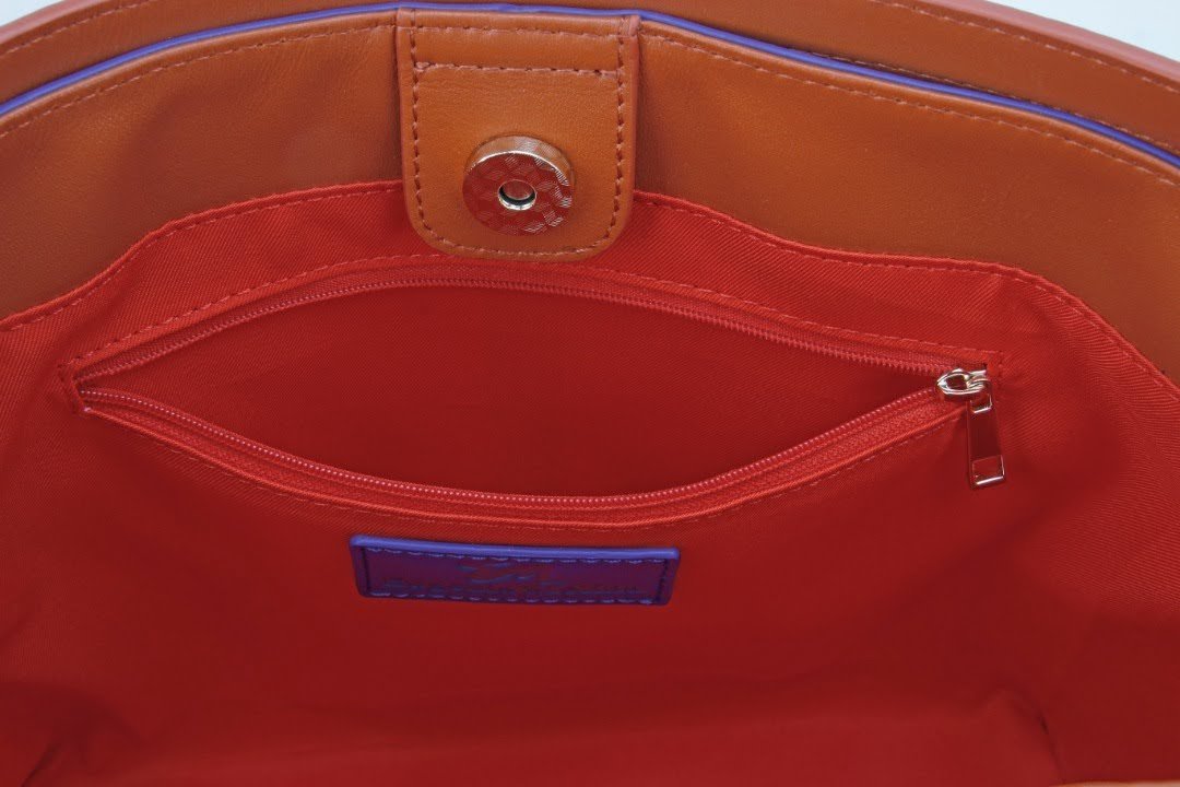 SMOOTH LEATHER MINI TOTE BAG - Eugenia Molina