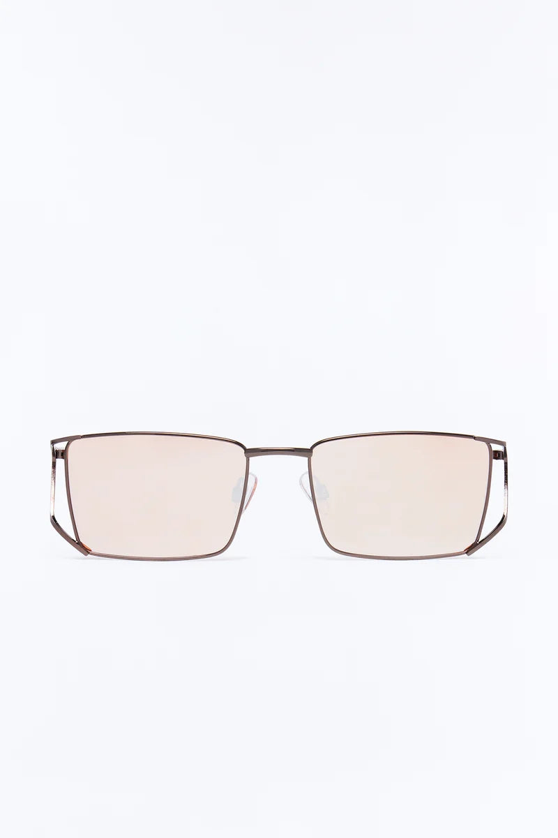 LADY MIRAGE — MIRRORED SQUARE SUNGLASSES
