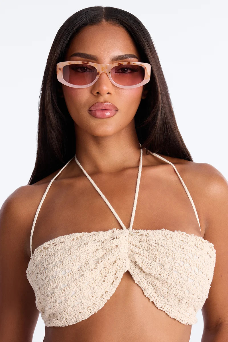 Bianca Pink Tortoise Sunglasses