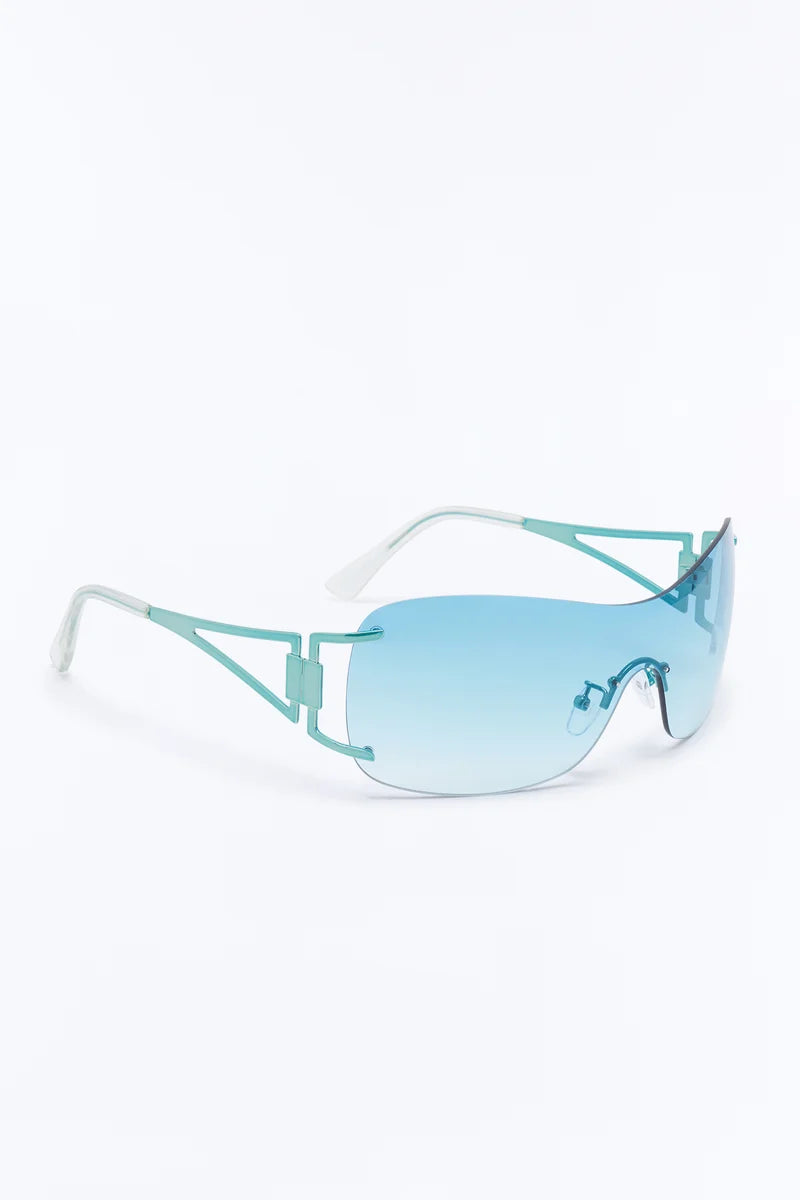 MONROE SKY BLUE BOMBSHELL SUNGLASSES