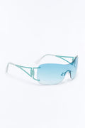 MONROE SKY BLUE BOMBSHELL SUNGLASSES