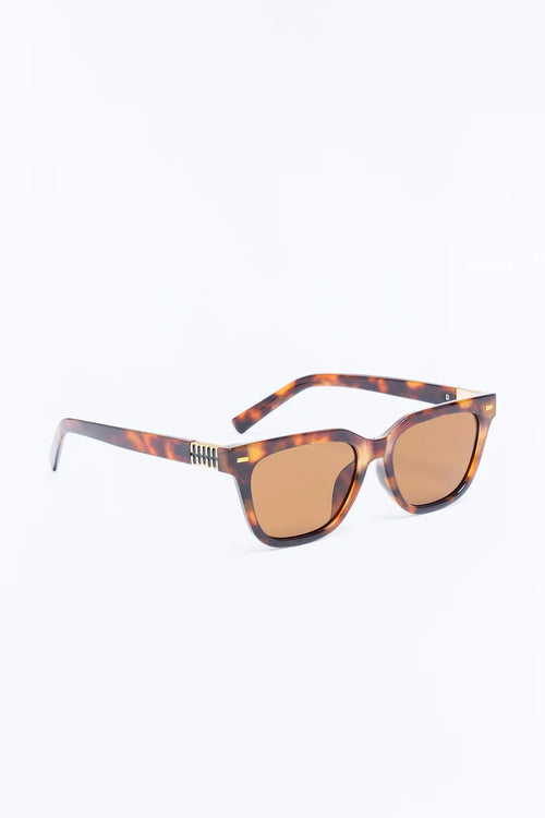LISA RETRO TORTOISE SUNGLASSES