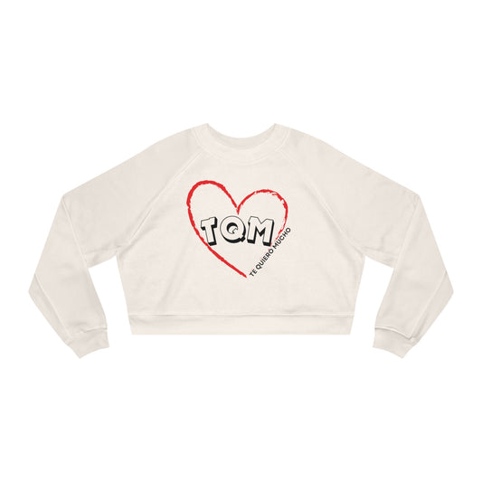 Spanish teachers Women's Cropped Fleece Pullover