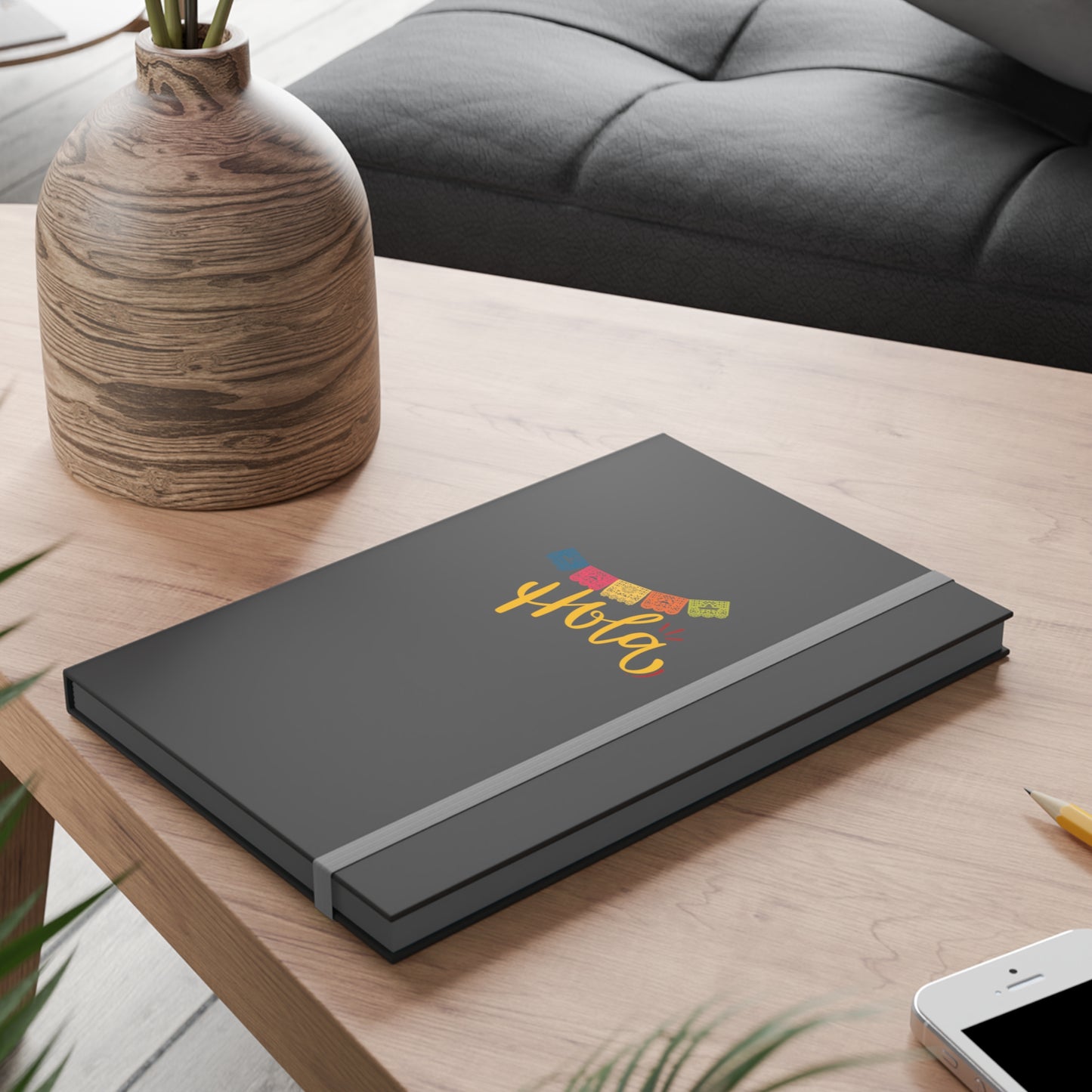 Hola Color Contrast Notebook - Ruled