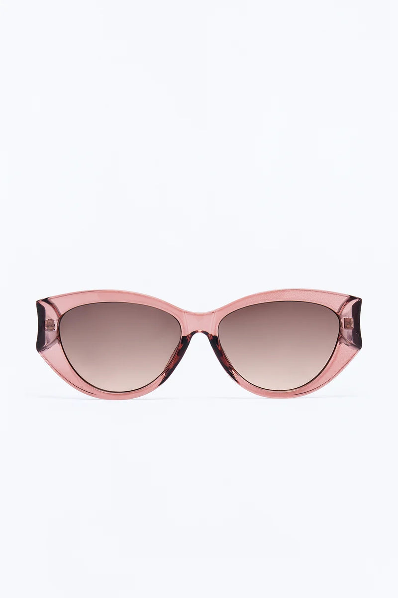 DAKOTA PLUM CAT-EYE SUNGLASSES