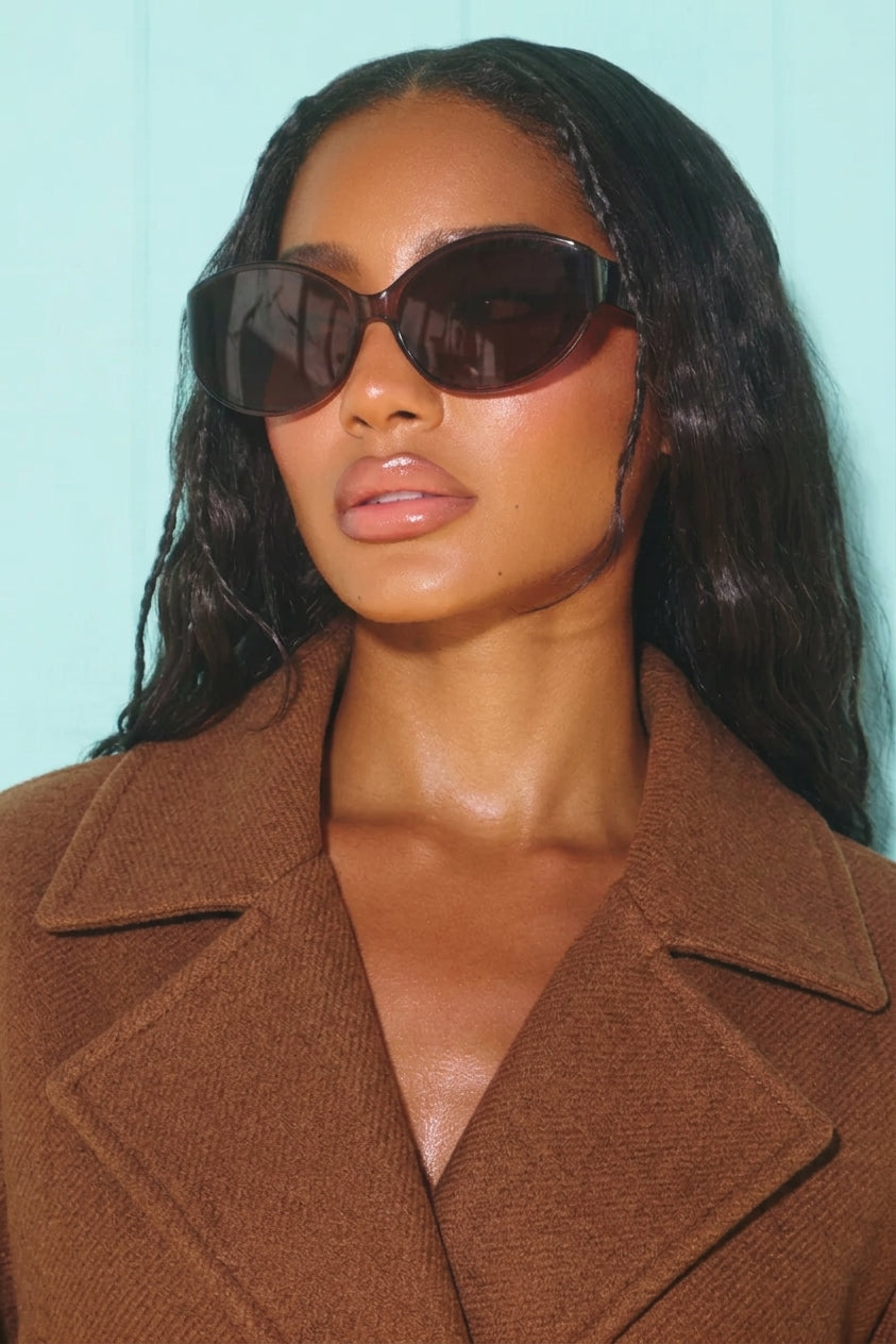 MONIQUE CAT-EYE SUNGLASSES